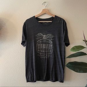 Lucky Brand Whiskey Rebellion Tee